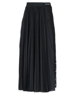 VALENTINO GARAVANI Black Women‘s Midi Skirt