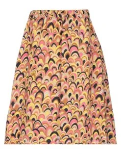 ATTIC AND BARN Sand Women‘s Midi Skirt