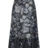 VIKI-AND Midnight Blue Women‘s Midi Skirt -Clothing Sales Store 35466237xu 14 f