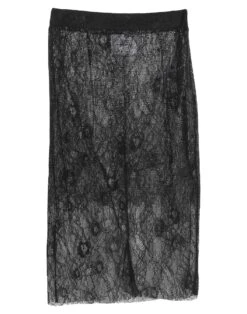 BRAND UNIQUE Black Women‘s Midi Skirt