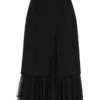 NOIR KEI NINOMIYA Black Women‘s Maxi Skirts -Clothing Sales Store 35471062nm 14 f