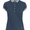JACOB COHEN JACOB COHЁN Slate Blue Women‘s Polo Shirt -Clothing Sales Store 37512727cj 14 f
