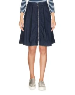 EMPORIO ARMANI Blue Women‘s Denim Skirt